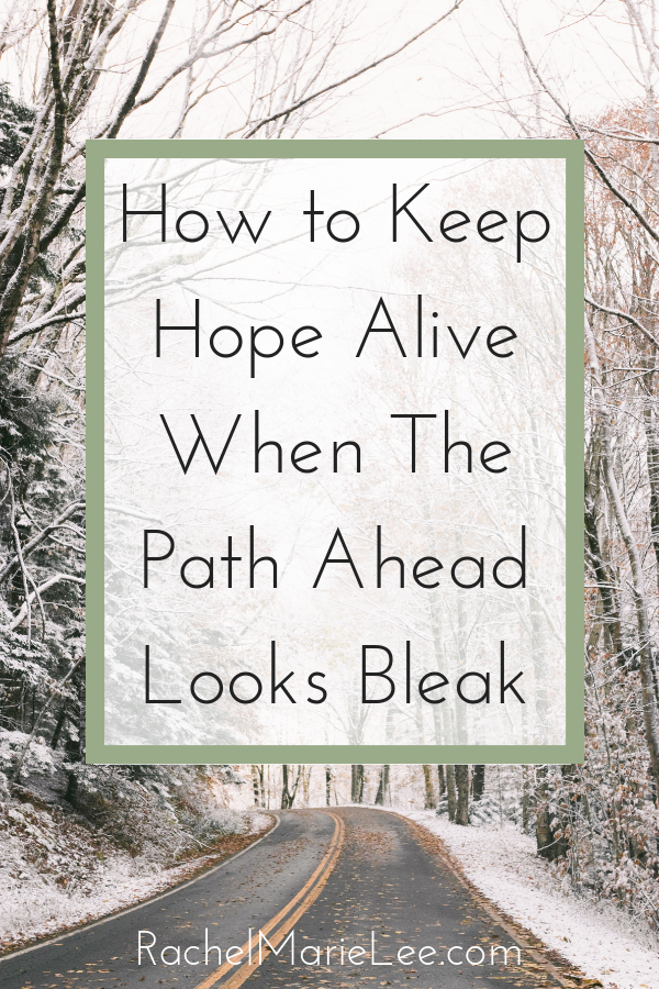 Do you have hope for the new year? If we're honest, not all of us enter the new year with hopeful expectation. When the future appears bleak, we can lean into the source of Hope, Himself. We can find our hope in God. #hope #fear #newyear